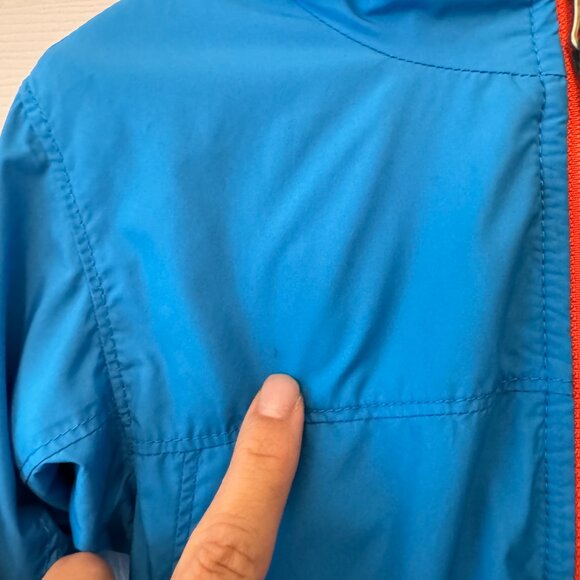 The North Face toddler fleece-lined jacket - blue and orange - size 3T - Picture 5 of 12